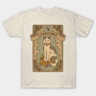 Capricorn - Cats Astrology T-Shirt